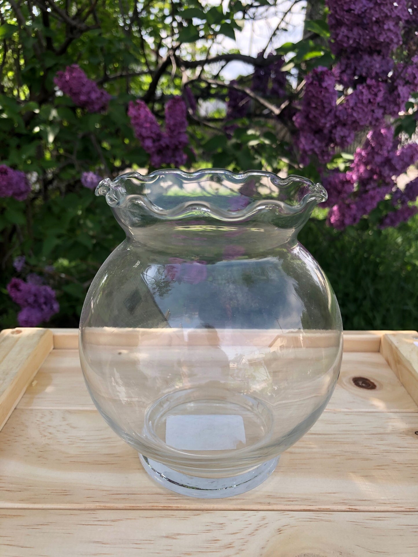 Fishbowl Glass Vase